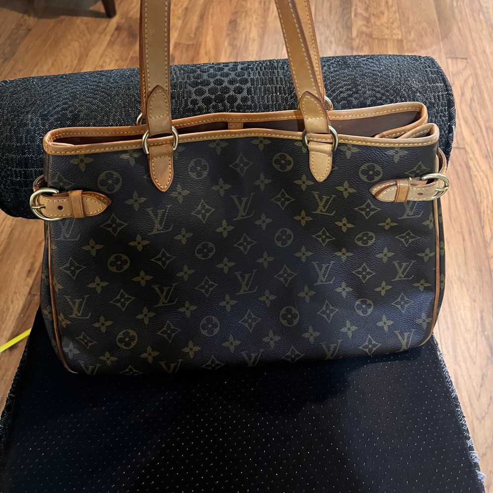 Louis Vuitton Batignolles Horizontal Monogram Tote Purse LV Great Excellent cond